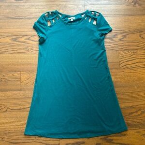Speechless Teal Dress